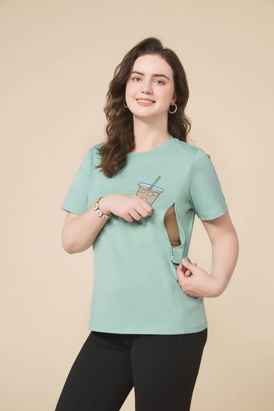 On The Rock Long-Staple Cotton Nursing T-Shirt