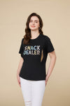 Snack Dealer Long-Staple Cotton Nursing T-Shirt
