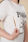 Funny Raccoon Long-Staple Cotton Nursing T-Shirt