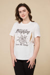 Funny Raccoon Long-Staple Cotton Nursing T-Shirt