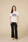 4th Of July Mama Long-Staple Cotton Nursing T-Shirt