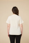 Organic Long-Staple Cotton Nursing T-Shirt-Apricot