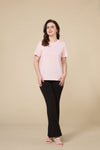 Organic Long-Staple Cotton Nursing T-Shirt-Pink