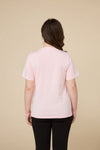Organic Long-Staple Cotton Nursing T-Shirt-Pink
