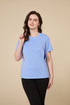 CoolEase™ Cooling Nursing T-Shirt-Purple