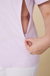 CoolEase™ Cooling Nursing T-Shirt-Purple