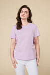 CoolEase™ Cooling Nursing T-Shirt-Purple