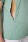 Organic Long-Staple Cotton Nursing T-Shirt-Green
