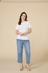 CoolEase™ Cooling Nursing T-Shirt-White