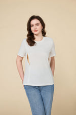 CoolEase™ Cooling Nursing T-Shirt-White