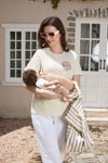 Motherhood Is Kingdom Work Long-Staple Cotton Nursing T-Shirt