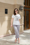 Funny Raccoon Long-Staple Cotton Nursing T-Shirt