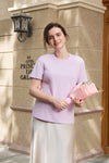 CoolEase™ Cooling Nursing T-Shirt-Purple