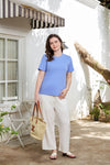 CoolEase™ Cooling Nursing T-Shirt-Purple