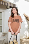 Distressed Mama Long-Staple Cotton Nursing T-Shirt